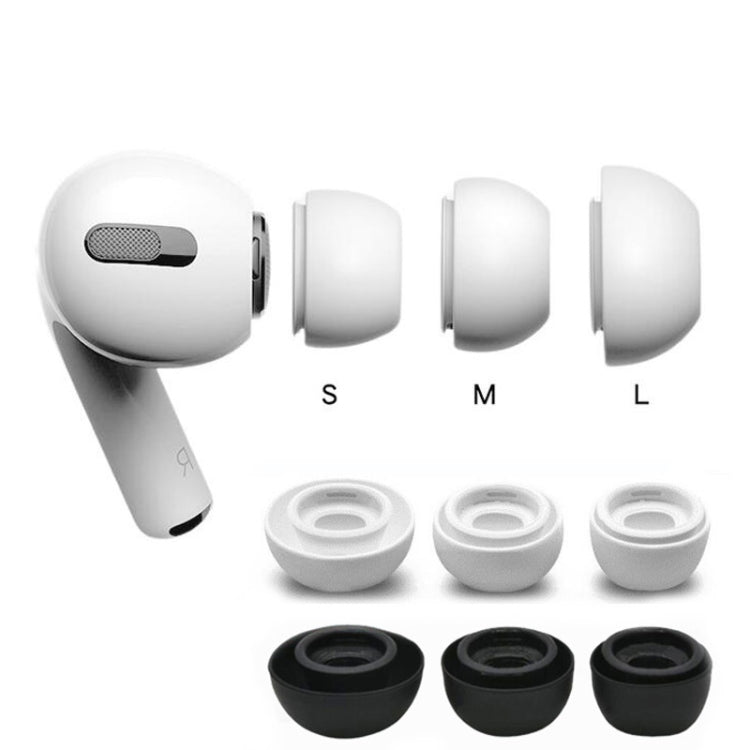 Black Silicone Earphone Case Set for AirPods Pro - 4 Pairs