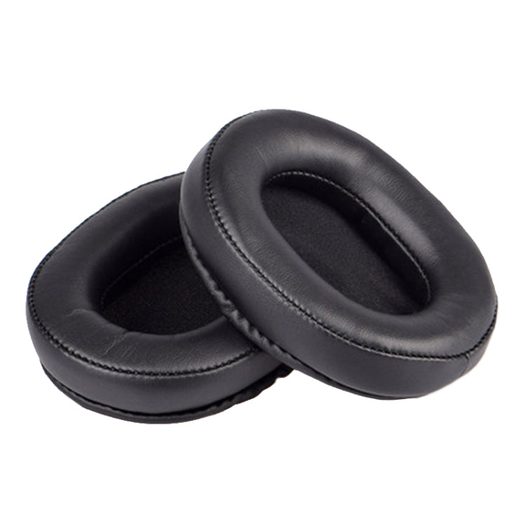 SONY MDR-7506/V6/900ST Headset Sponge Earmuffs - Black Stitching (2 PCS)
