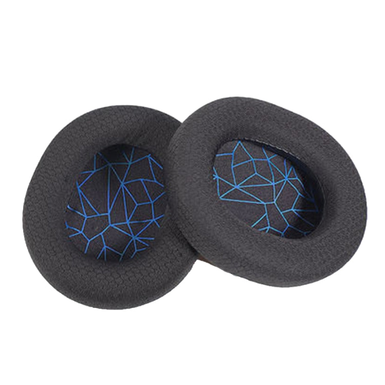 Comfortable 2-Piece Black and Blue Headphone Earmuffs for SONY MDR-7506 / V6 / 900ST