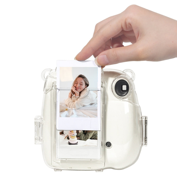 Transparent Storage Protective Case for FUJIEILM instax Mini7+ by CAIUL