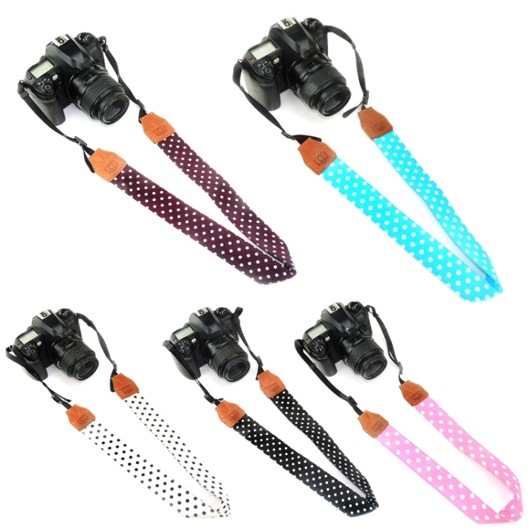 Retro Camera Shoulder Strap with Multi-Color Design