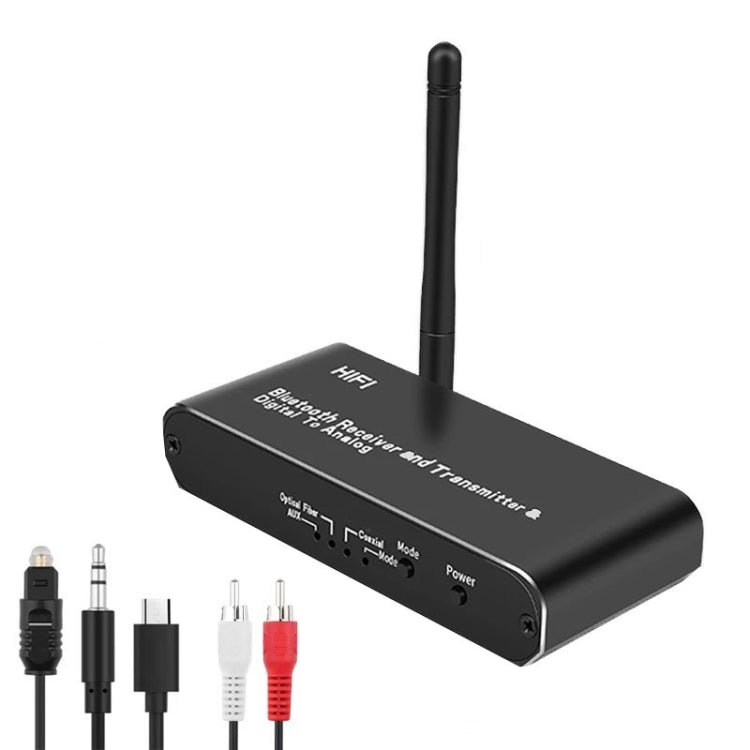 D09 2 In 1 Bluetooth Receiver and Transmitter with Extended Range