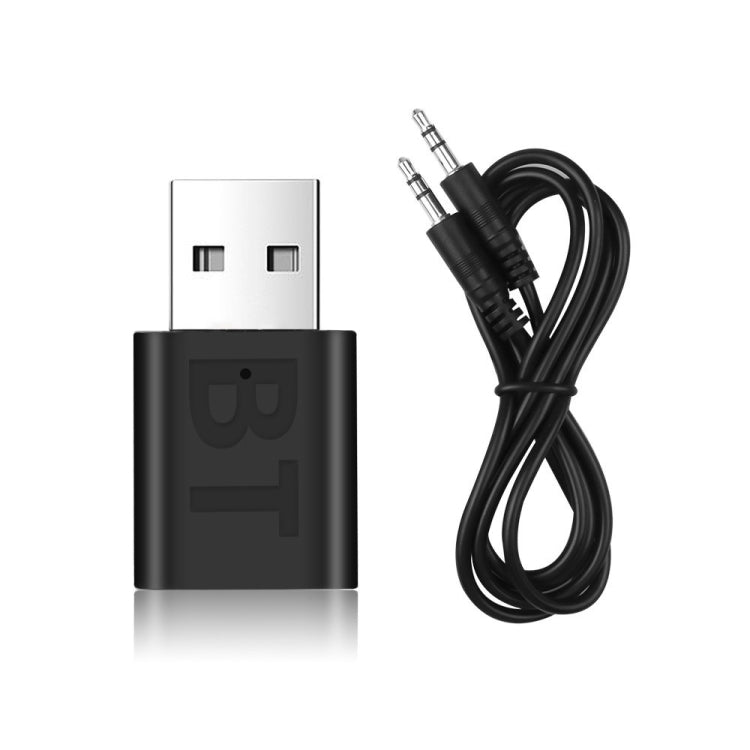 2PCS MSD118 2 In 1 Bluetooth 5.0 Audio Receiver for Cars and Computers