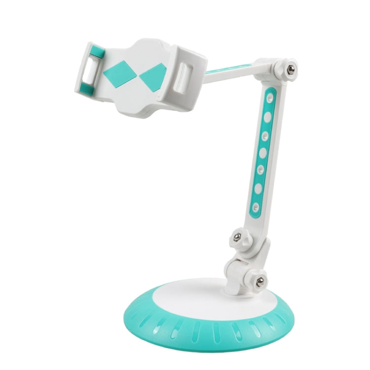 Rotating Desktop Tablet Bracket for Online Learning (Green White)