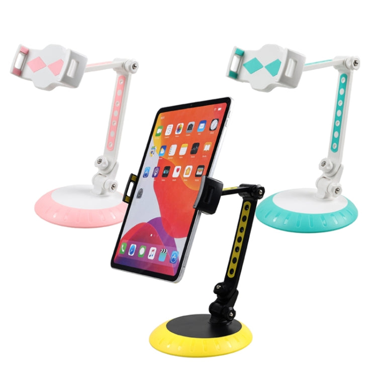 Rotating Desktop Tablet Bracket for Online Learning (Green White)