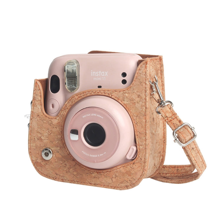 Stylish Cork Camera Bag for FUJIFILM Instax Mini 11