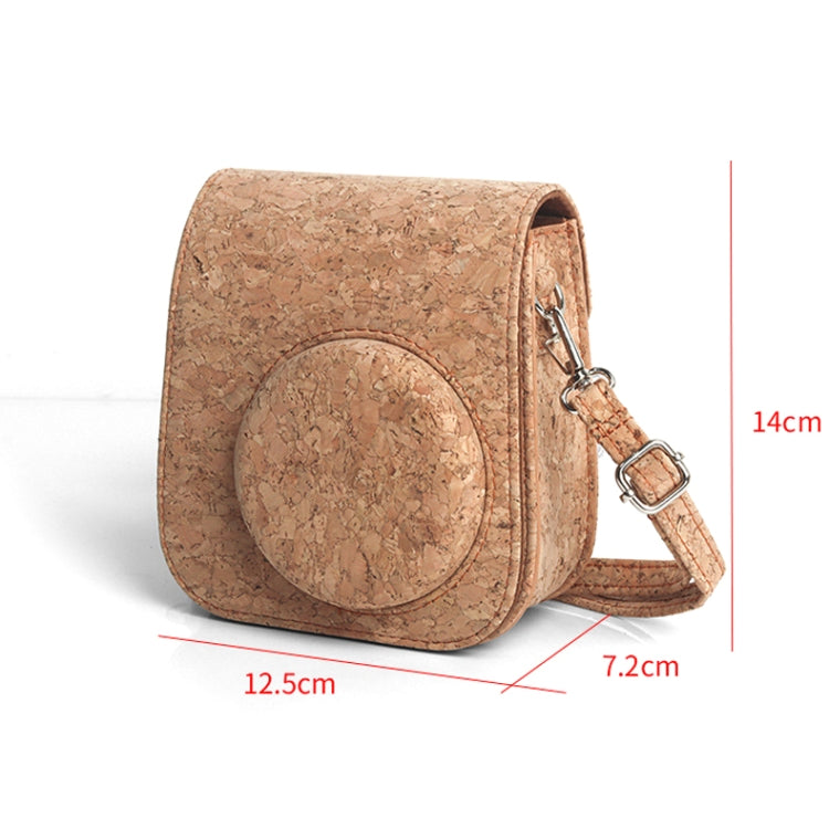 Stylish Cork Camera Bag for FUJIFILM Instax Mini 11