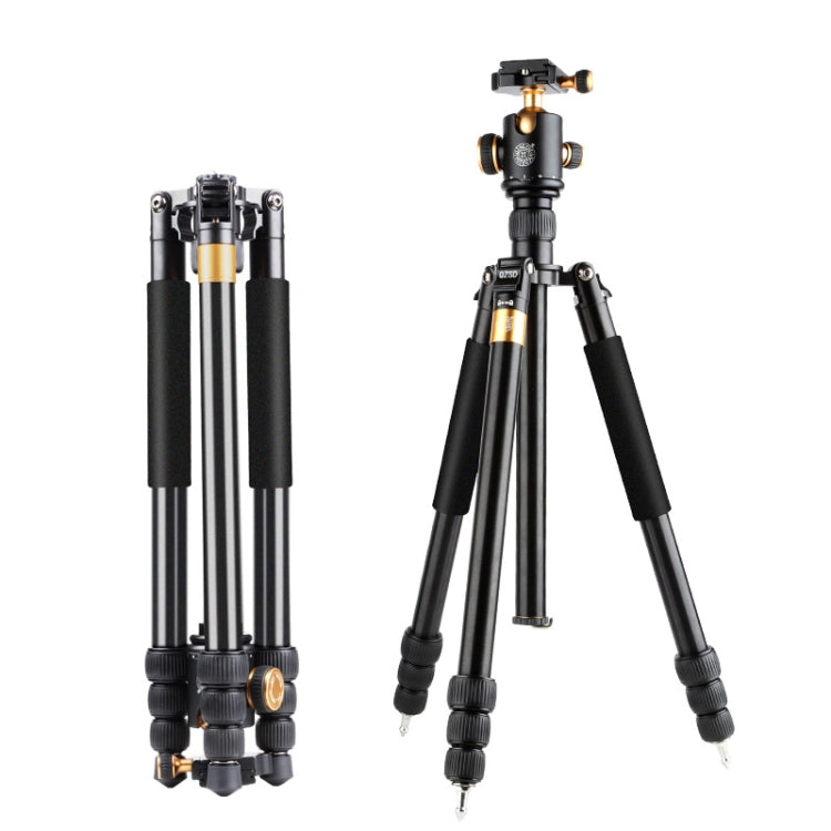 Q999B Portable Photography Tripod for DSLR and Digital Cameras (Black)