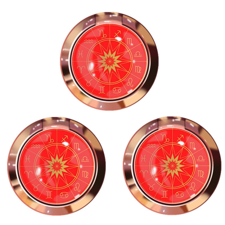 Epoxy Constellation Phone Ring Holder Set in Lucky Red (3 PCS)