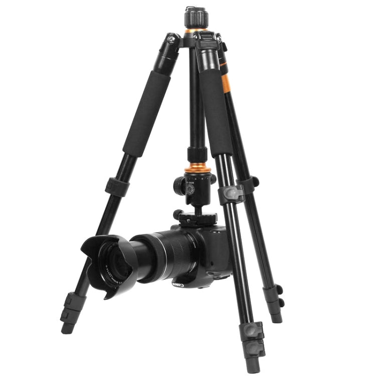 Portable Aluminum Digital Camera Tripod with 360-Degree Panoramic Capability (Black)