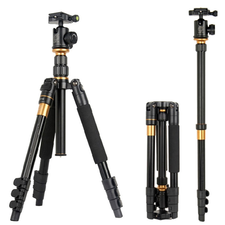 Portable Aluminum Digital Camera Tripod with 360-Degree Panoramic Capability (Black)
