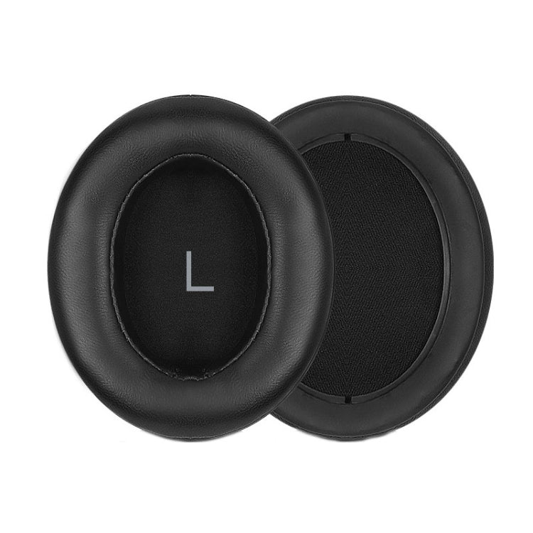 Breathable Black Protein Foam Earmuffs for Sennheiser Momentum 3 - 2 PCS