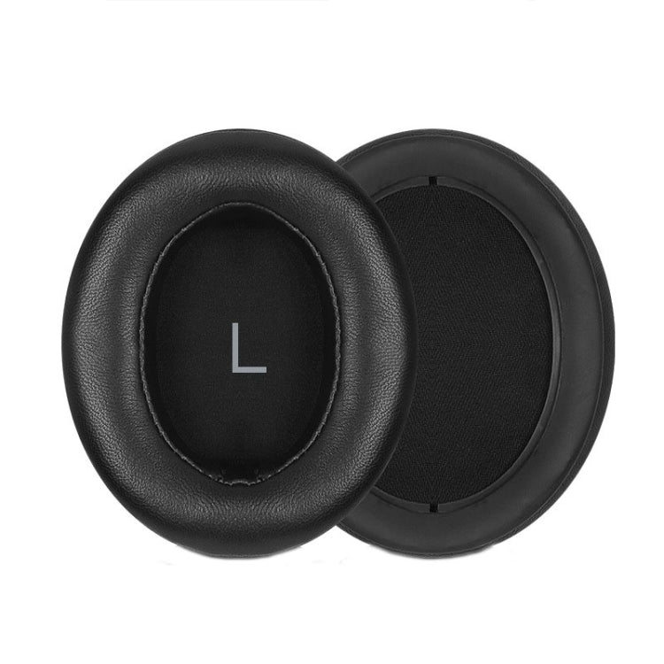 2 Pack Black Lambskin Headphone Earmuffs for Sennheiser Momentum 3