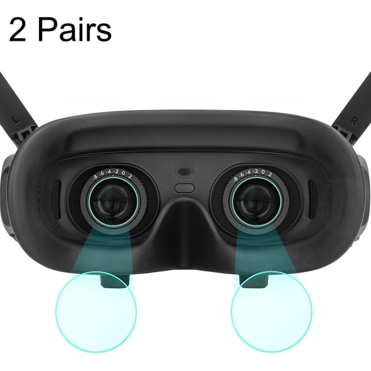 Sunnylife AT-BHM476 HD Explosion-proof Film Glasses Protector for DJI Goggles 2 - 2 Pairs
