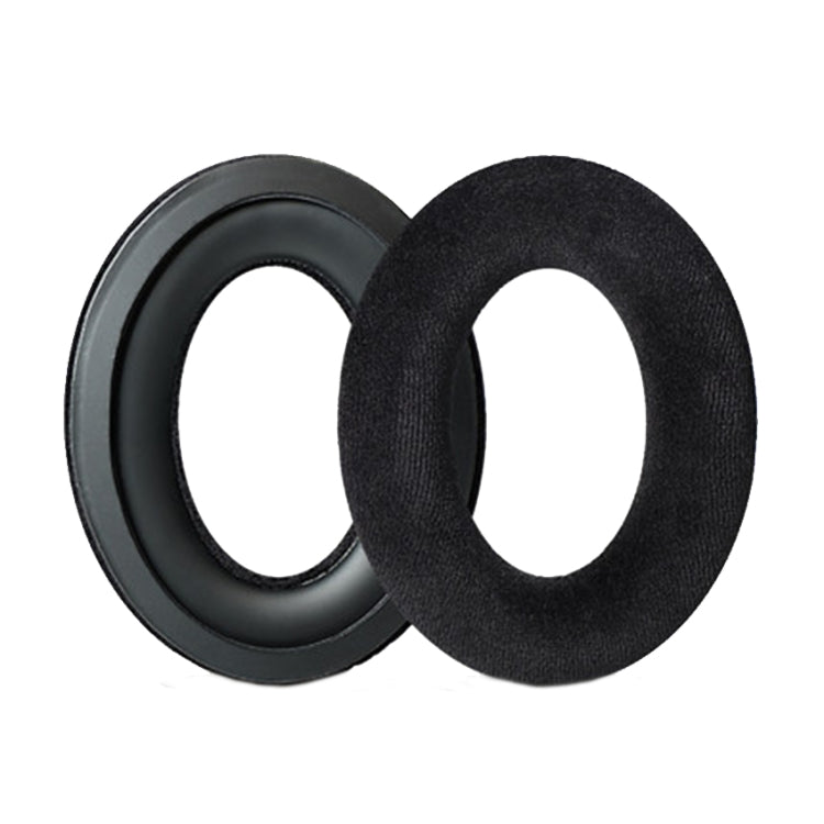 2 Pieces of Black Velvet Headset Earmuffs Sponge Case for Sennheiser PXC450/PXC350/PC350