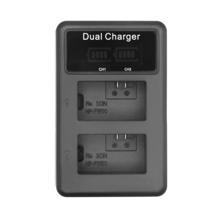 FW50 Dual Port USB SLR Camera Battery Charger
