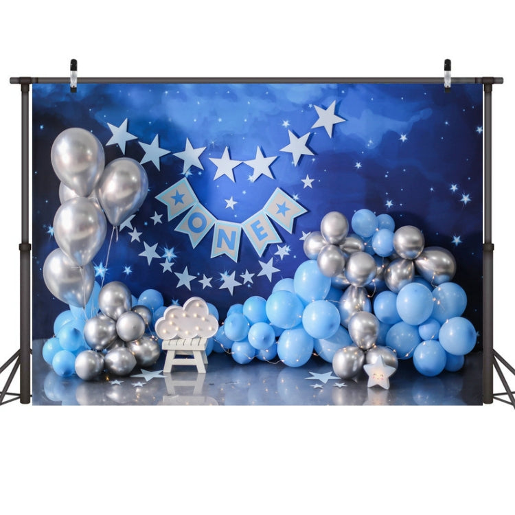 3D Printed Birthday Party Background Cloth - 2.1m x 1.5m (4720)