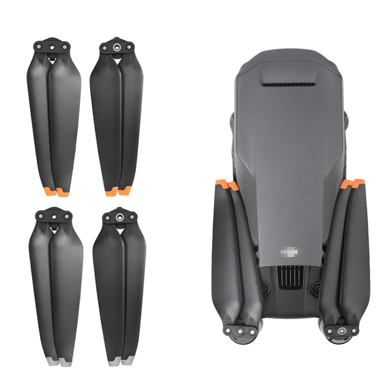 Sunnylife Orange Noise Reduction Quick Release Propellers for Mavic 3