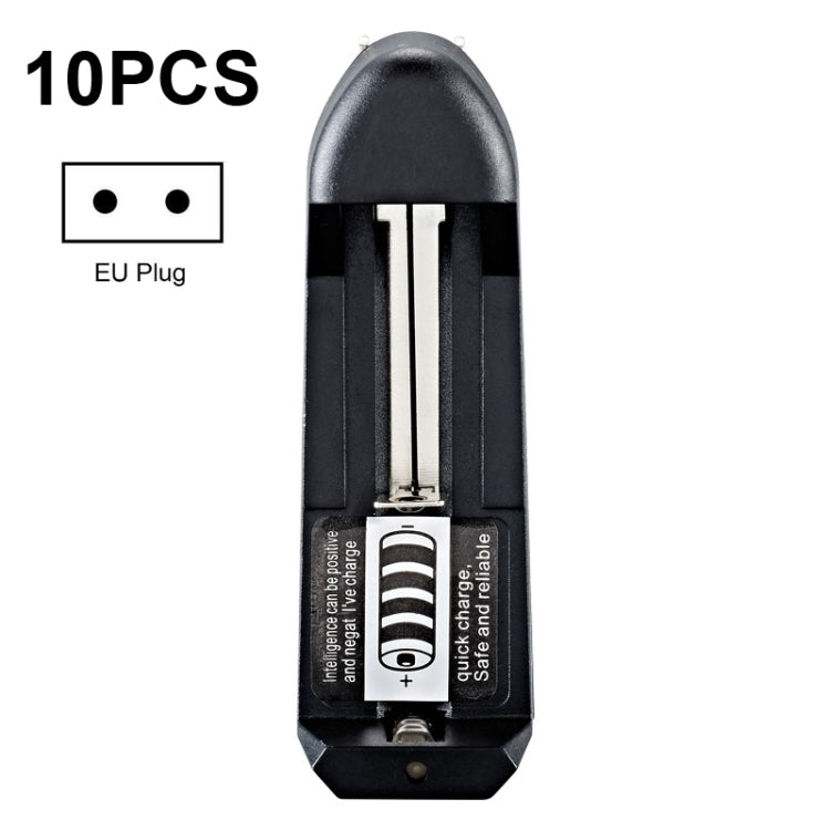 10-Piece BMAX 18650 Lithium Battery Charger with EU Plug