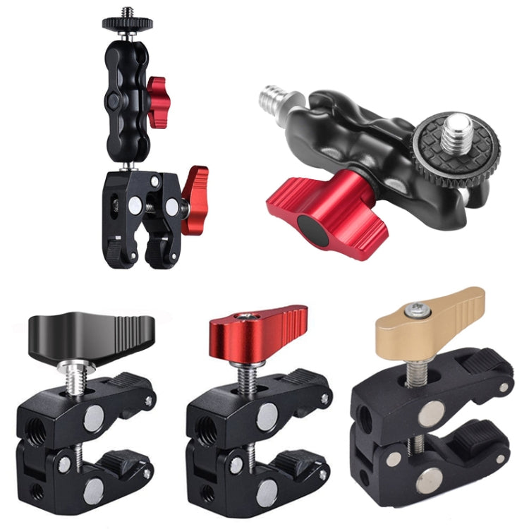 Adjustable Red Crab Clamp for SLR Camera Rail