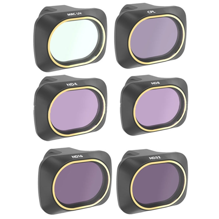 JSR JSR-3654-04 Filters for Mavic Mini / Mini 2: UV +CPL+ND4+ND8+ND16+ND32