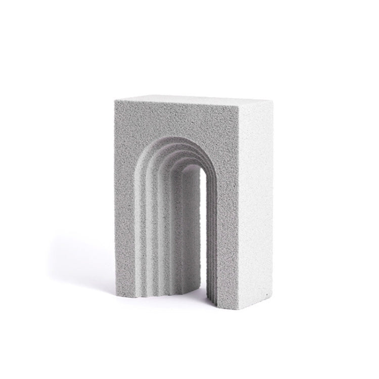 Geometric Stone Photography Props for Product and Home Decor