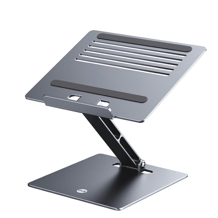 Aluminum Alloy Portable Laptop Stand with Adjustable Height and Heat Dissipation (Deep Space Gray)