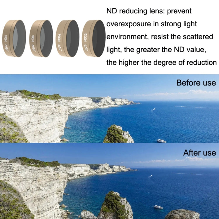 JSR LG-ND16 Camera Filter for DJI Osmo Action