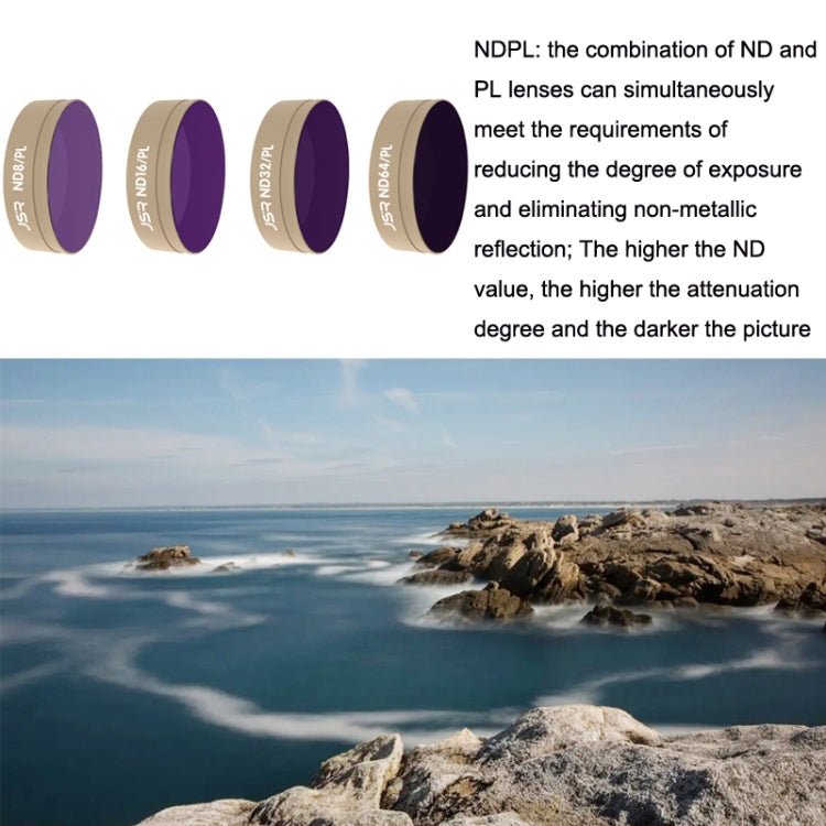 JSR LG-ND16/PL Filter for DJI Osmo Action Camera