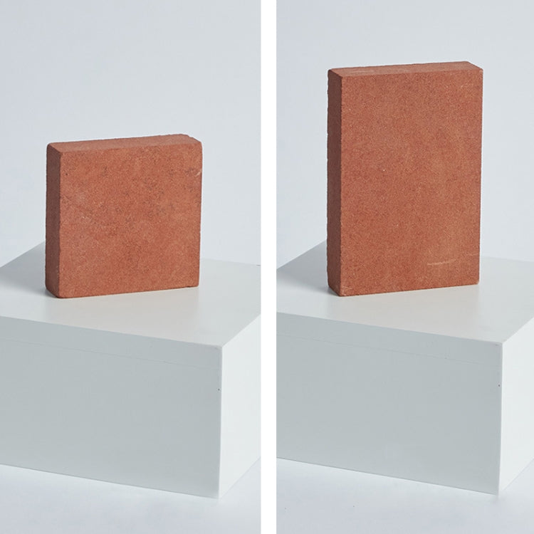 Elegant 10x15 cm Red Sandstone Photography Props for Enhanced Photography Displays