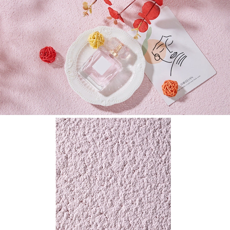 Thick Sand Solid Color Background Plate for Photography (Light Pink, 40x40CM)