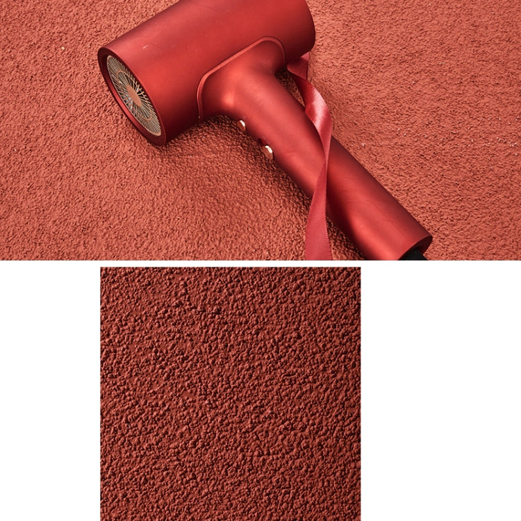 Thick Sand Textured Photography Background Plate - 40x40CM (Wine Red)