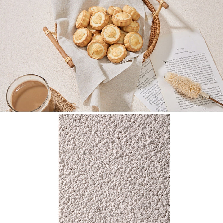 Thick Sand Solid Color Photography Background Plate - 40x40CM (Nude)