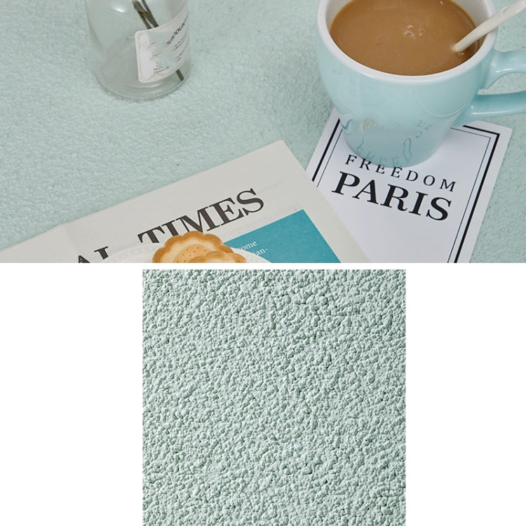 Thick Sand Solid Color Photography Background Plate - Light Green
