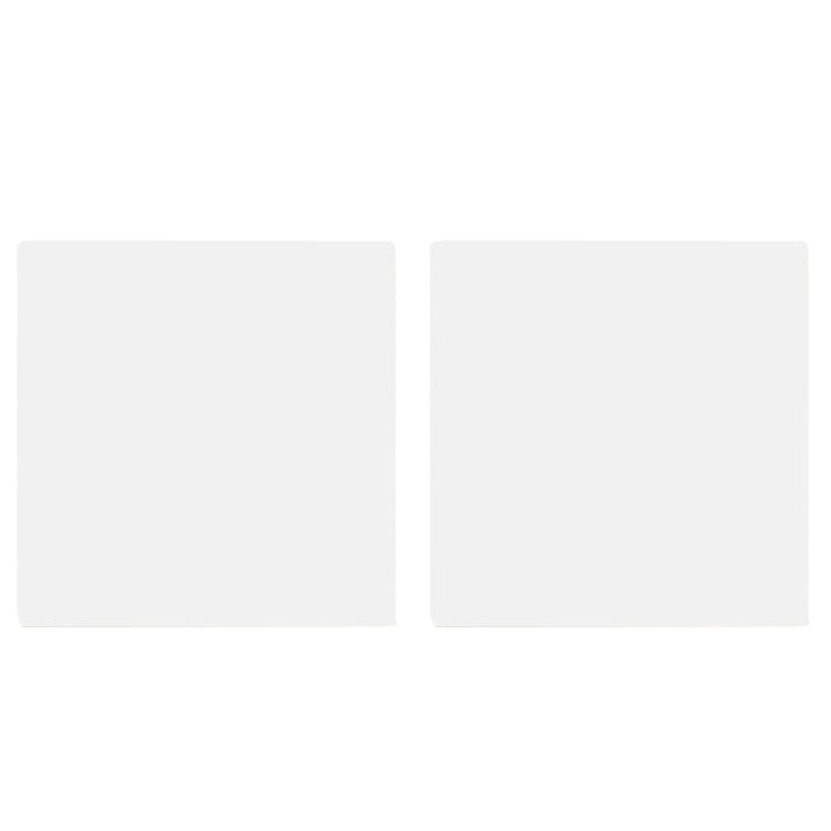 Two-sided Food Photography Background Board - White (40x40CM)