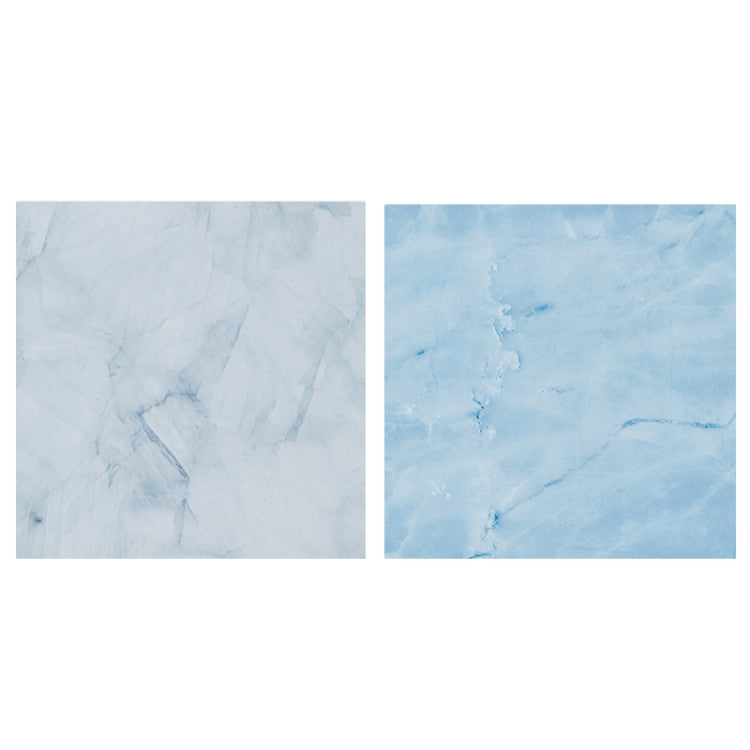 40x40CM Double-sided Green Marble Photography Background Board for Food Photo Props