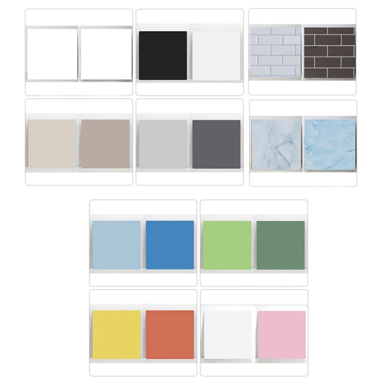 Double-sided Food Photography Background Board - Haze Gray / Monthly Rock Gray