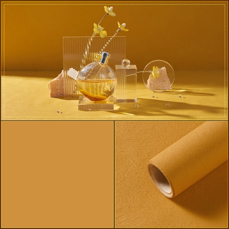 Jewelry Live Broadcast Props Photography Background Cloth in Coloured Glaze Yellow - 104x70cm