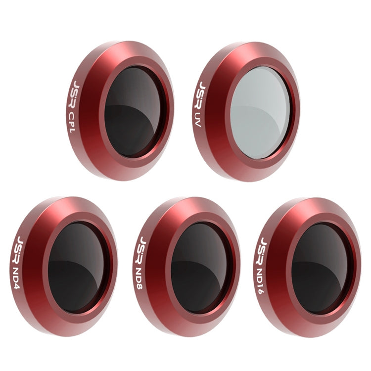 JSR For Mavic 2 Zoom Camera Filter Set with UV, CPL, ND4, ND8, and ND16 Filters