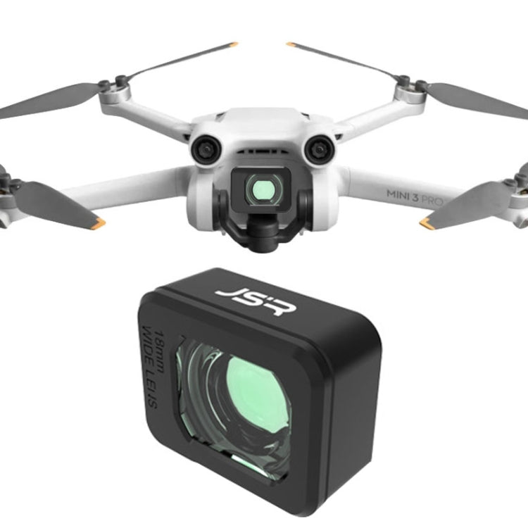 JSR JSR-1663-28 Wide-Angle Filters for DJI Mini 3 Pro Camera (Black)