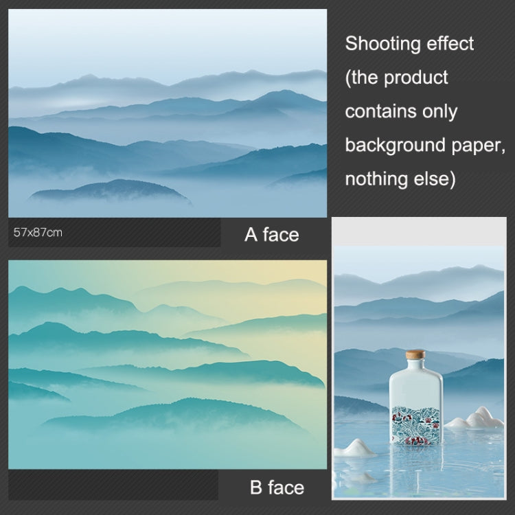 3D Dual-Coated Matte Photography Backdrop Paper (Peakless Ink Curling)