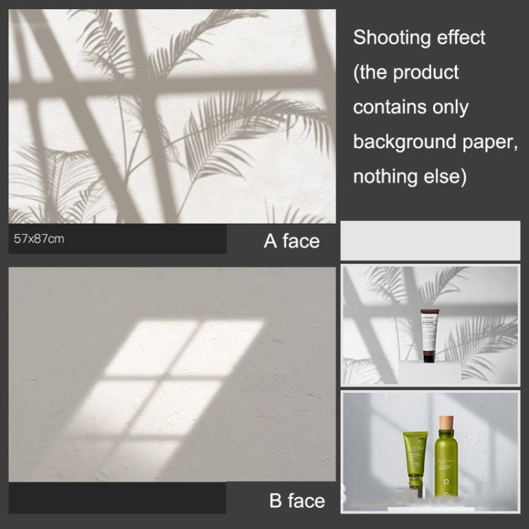 Double-Sided Matte 3D Photography Background Paper with Realistic Texture