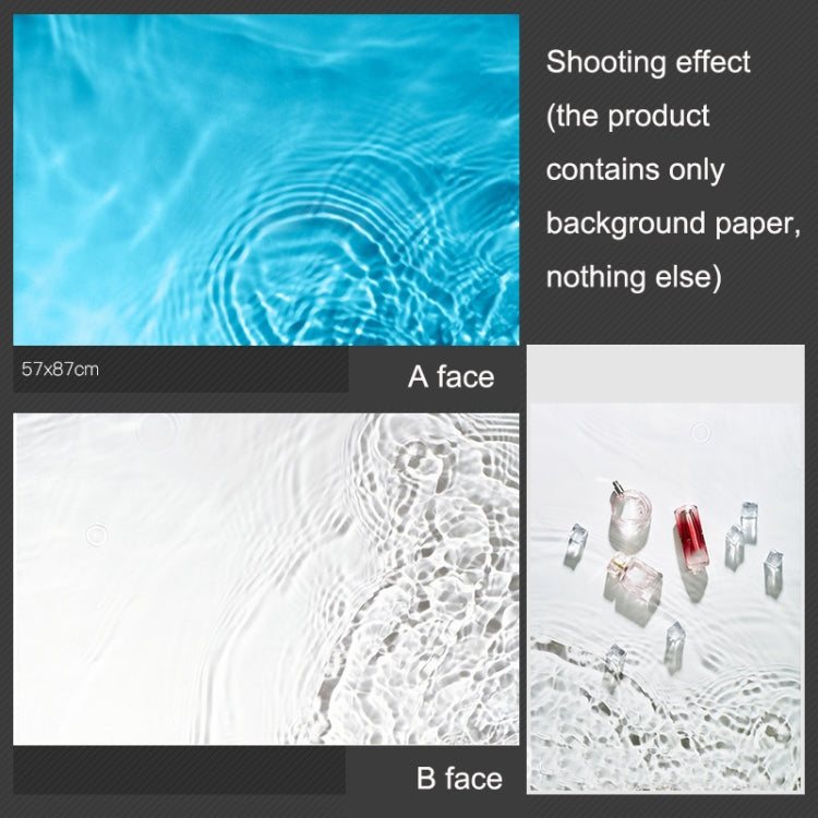 3D Water Ripples Photography Background Paper