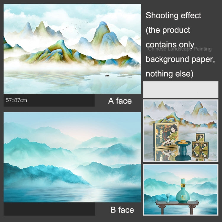 National Wind Landscape 3D Double-Sided Matte Photography Background Paper