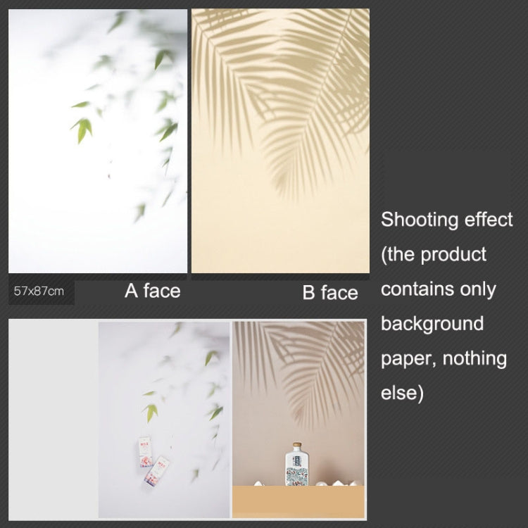 Matte Double-Sided Leaf Photography Background Paper