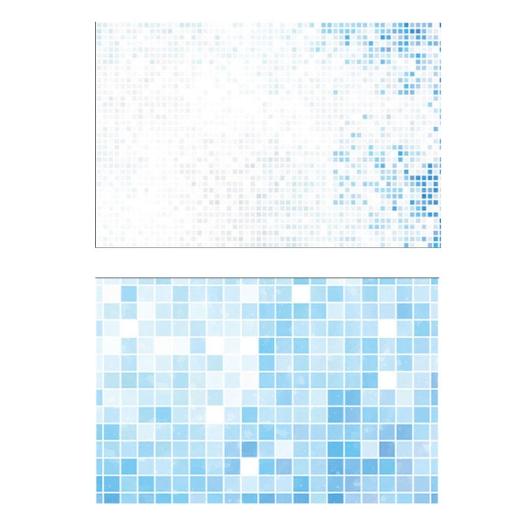 Blue Square 3D Double-Sided Matte Photography Background Paper