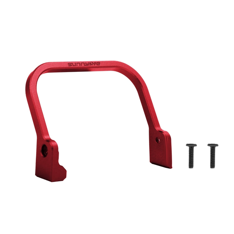 Sunnylife Gimbal Lens Aluminum Anti-collision Bumper for DJI Avata (Red) with High-Strength Protection