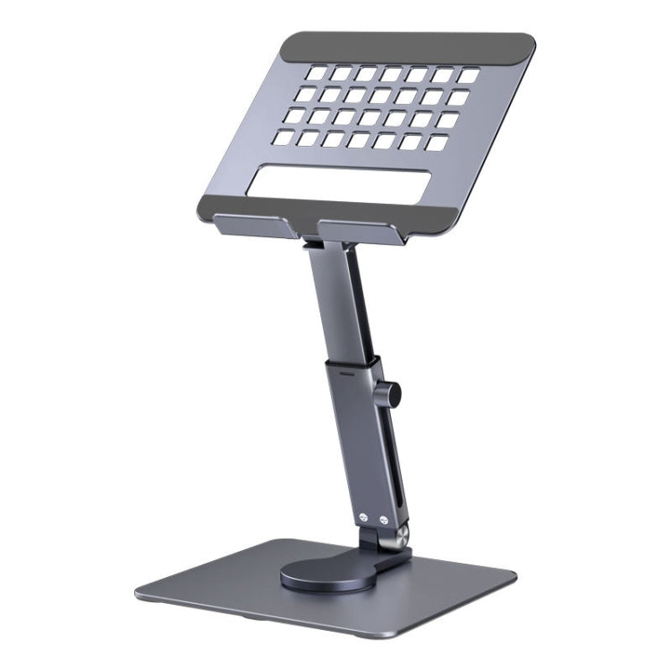 Adjustable JUNDNE H06 Folding Phone and Tablet Stand (Deep Grey)