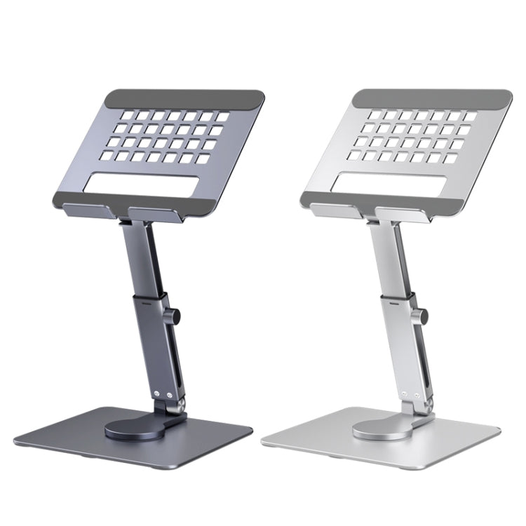 Adjustable JUNDNE H06 Folding Phone and Tablet Stand (Deep Grey)