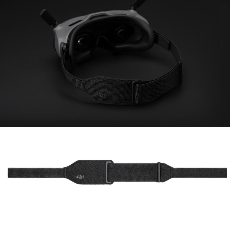 Comfortable Black Elastic Straps for DJI Goggles 2